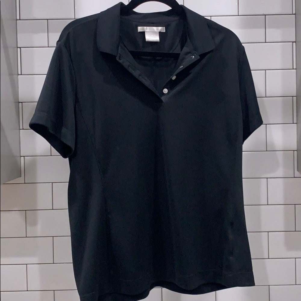 Nike golf women’s black polo
